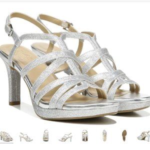 Naturalizer Baylor Silver  Dress Sandal